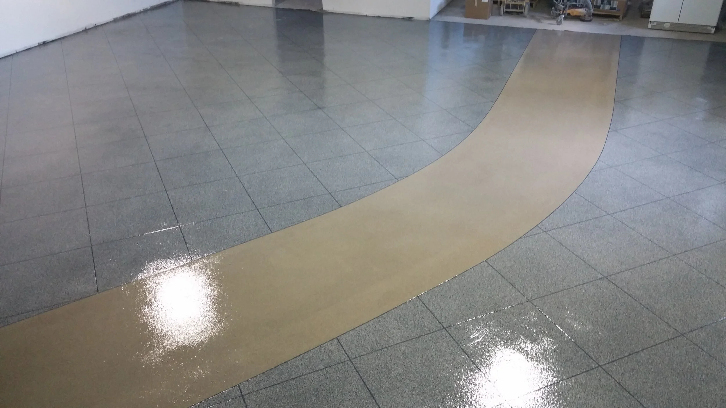 Custom Showroom Floor - Upper Darby, PA