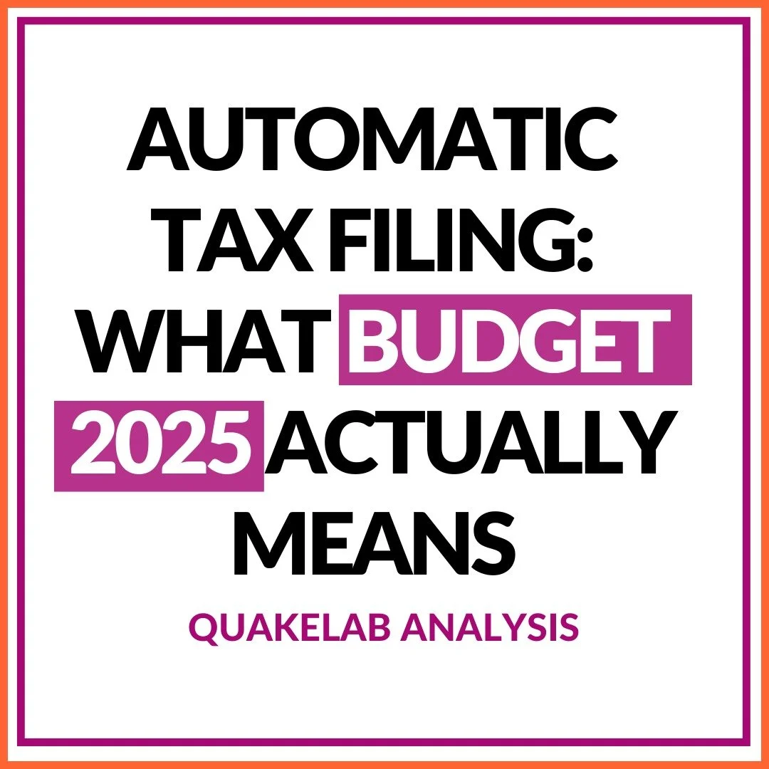 Budget 2025 includes a small but meaningful shift: automatic tax filing for some low-income Canadians.

It sounds technical, but it directly affects who actually receives the benefits they&rsquo;re already eligible for. When systems assume everyone h