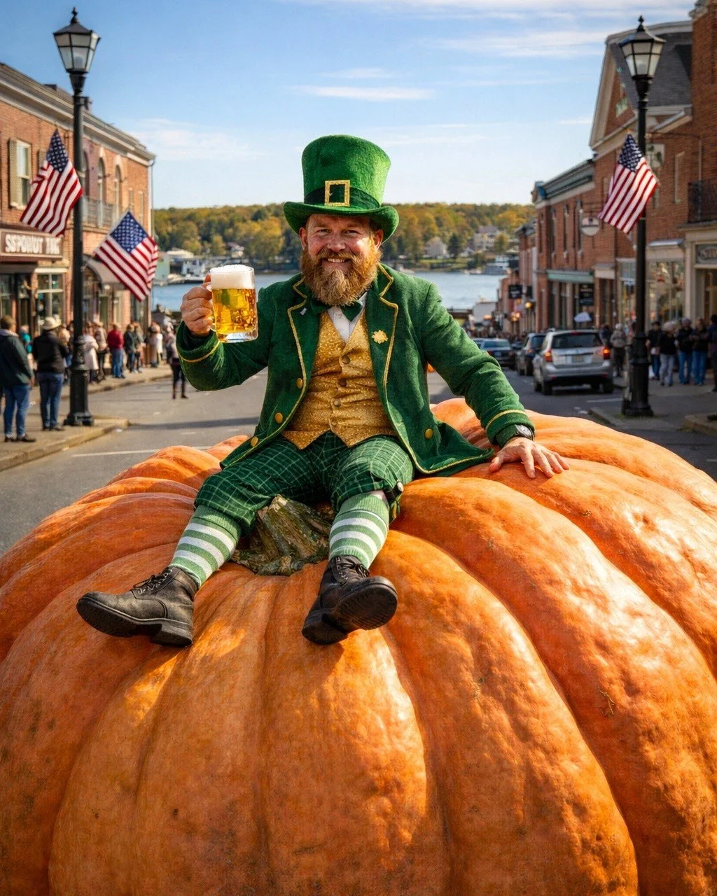 🍀 Happy Saint Patrick's Day from Damariscotta Pumpkinfest! 🎃
"May your fields be fertile, your vines be strong, and your harvest be the talk of the town." 🌱
To all our incredible giant pumpkin growers &mdash; may this season be your best