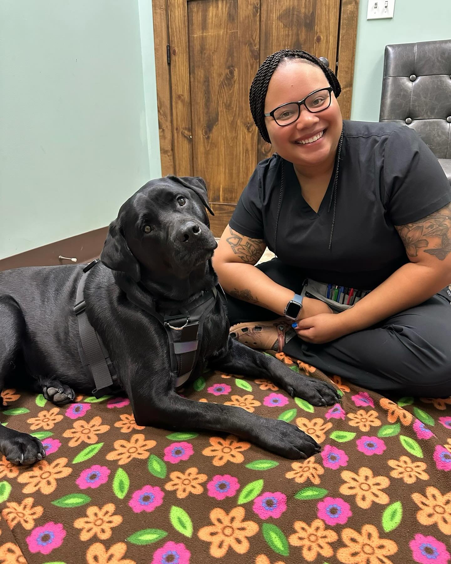 Thank you Danielle &amp; Dana! 🩺 🐾 
#nationalvettechweek