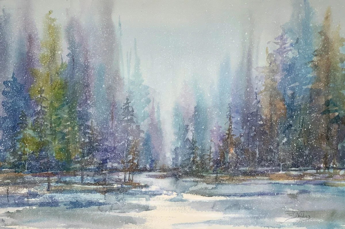 A Light Snow Falling