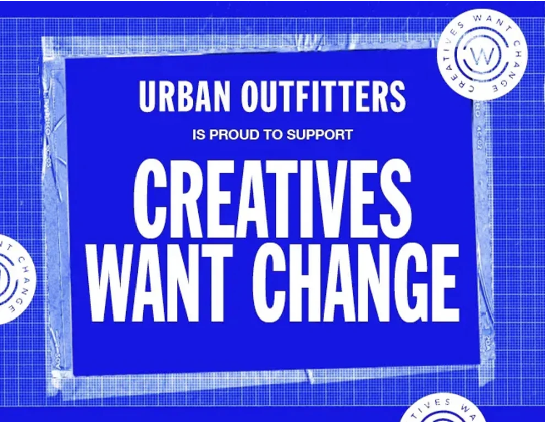 Urban Outfitters x Creatives Want Change