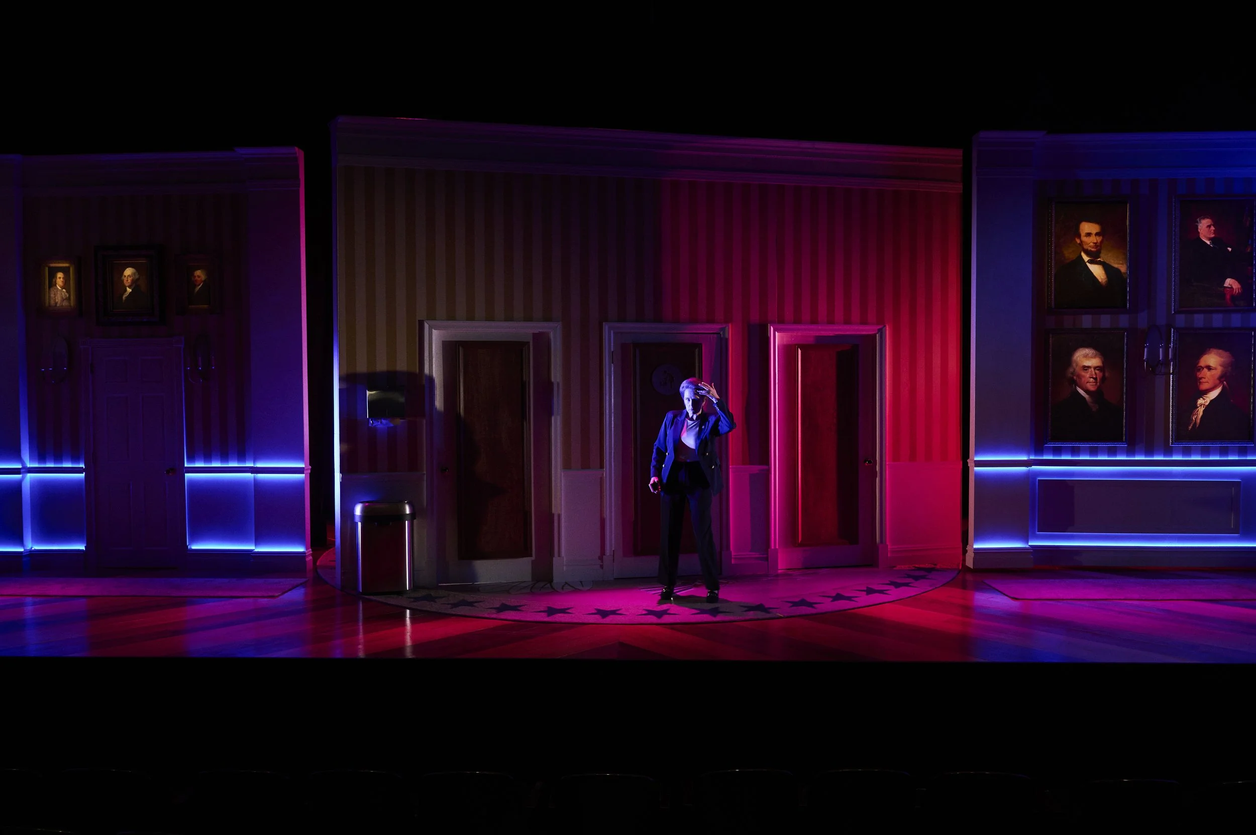 POTUS — JACKIE FOX set and lighting design