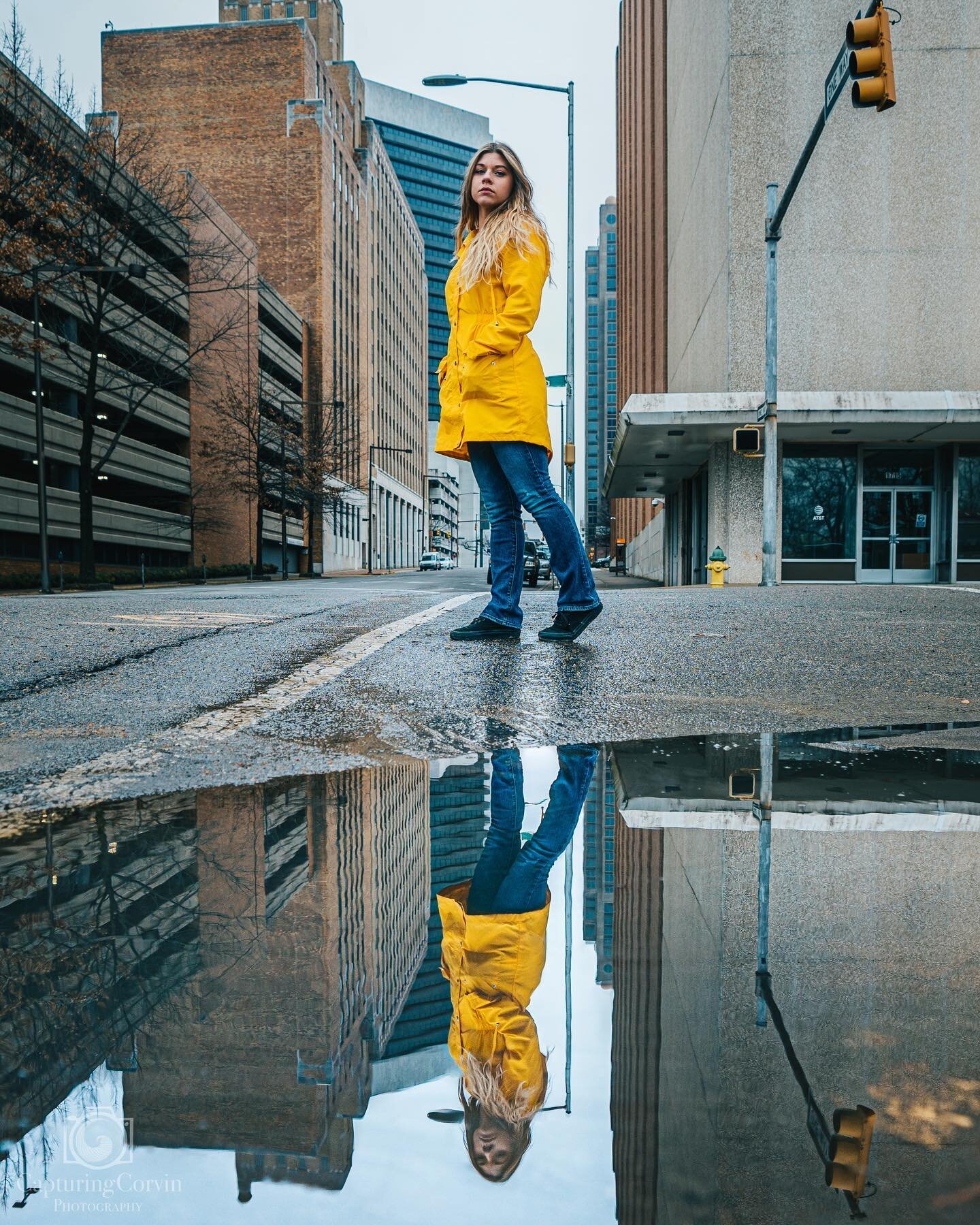 I saw this puddle a couple weeks ago and knew I had to get a reflection shot in the street. I constantly second guess myself but I&rsquo;m glad I didn&rsquo;t this time. Moral of the story; always stop for the photo.
. 
.
.
.
.
.
.
.
.
.
.
.
.
.
.
.
