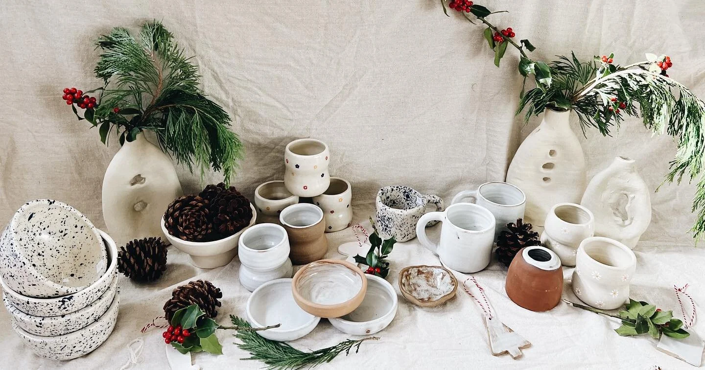I just added a few goodies to the website! More to come but I figured y&rsquo;all deserved a little something to wet your Christmas beak 🐦 #pottery #ceramics #smallbusiness #shopsmall