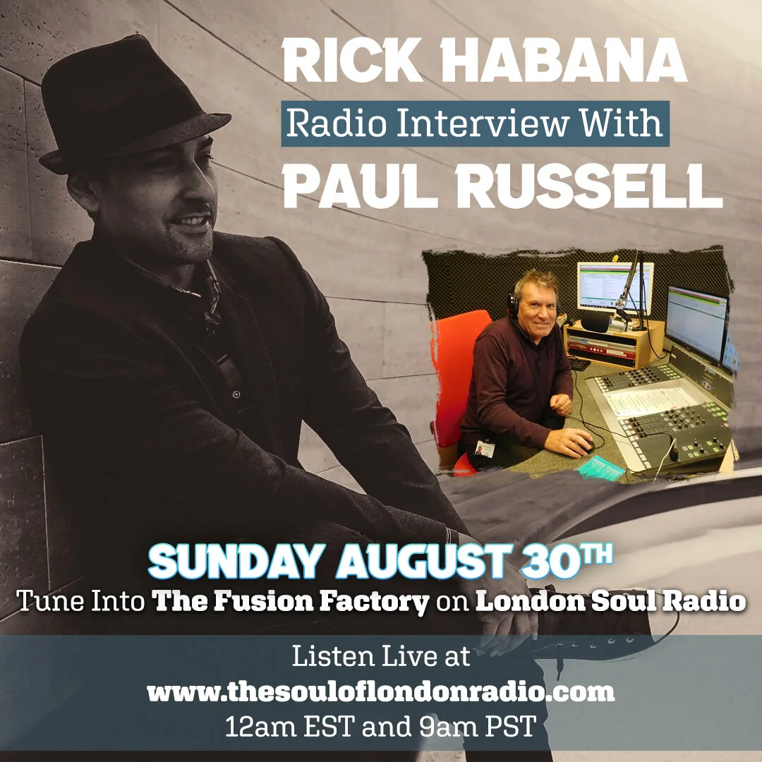 Aug 30th-Radio Interview with The Fusion Factory on London Soul Radio (TheSoulofLondonRadio.com) Listen live 12pm EST/9am PST
