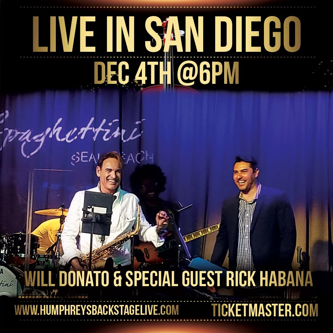 RICK HABANA LIVE IN SAN DIEGO @ HUMPHREY'S DEC 4TH TICKETMASTER.COM