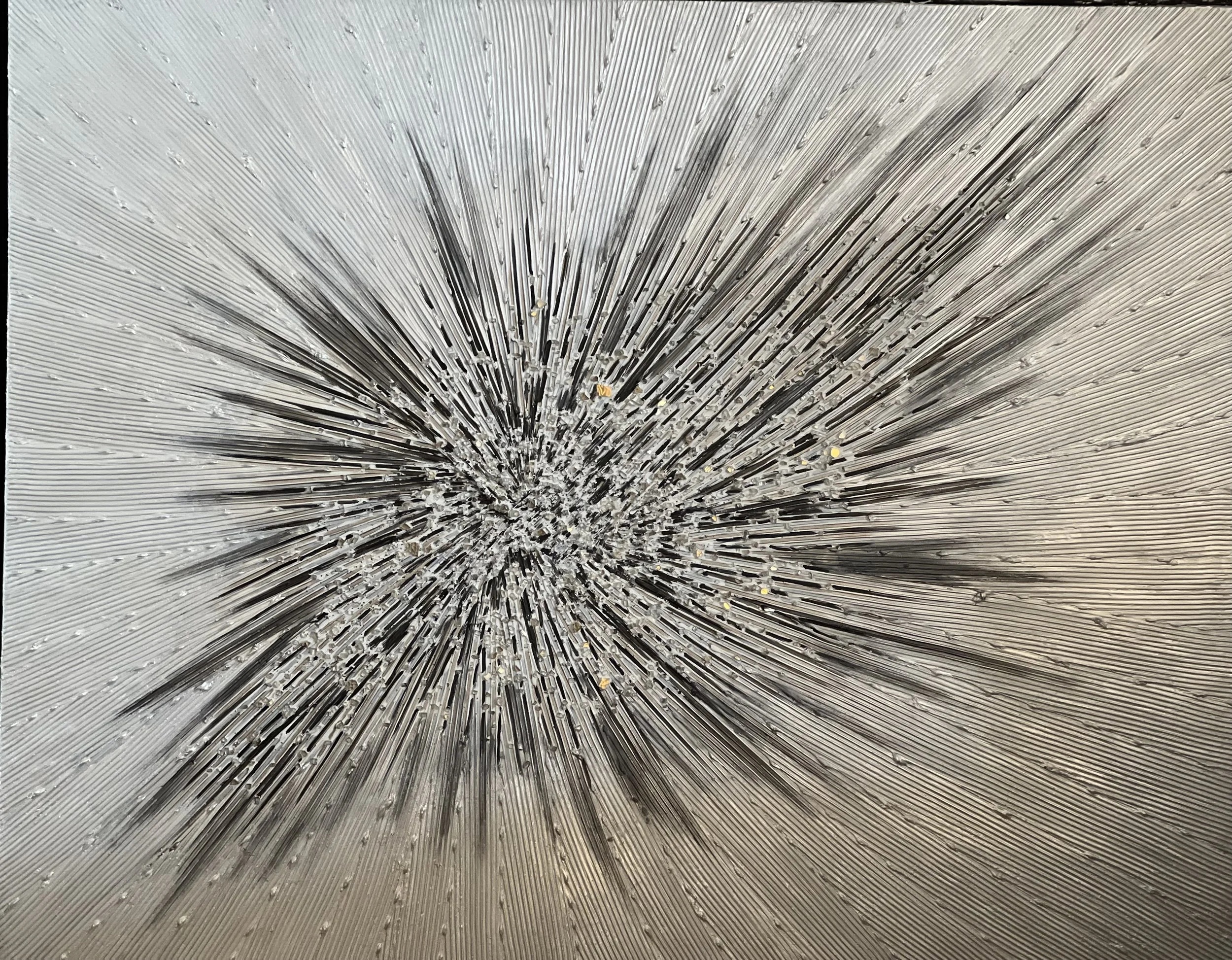 "The Burst with Black Accents"