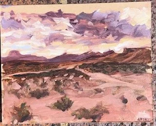 Vegas Desert at Sunset