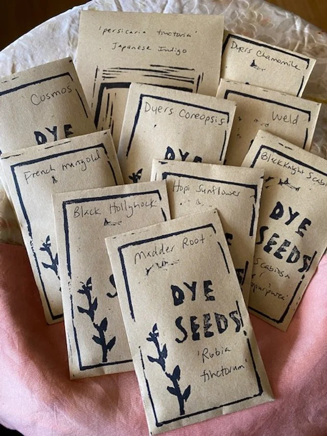 Natural Dye Seed Collection
