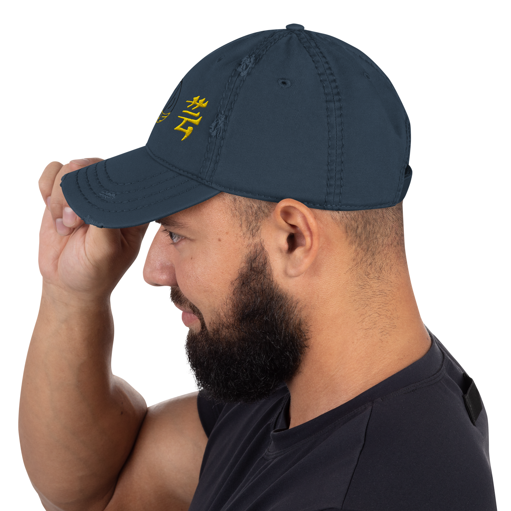 distressed-dad-hat-navy-left-side-69bc21ddcc7b5.png