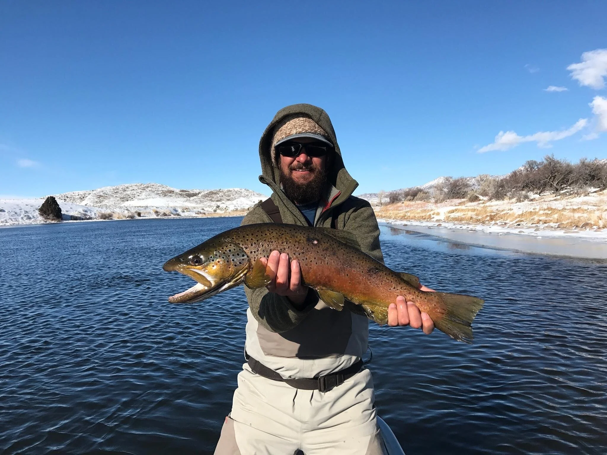 Winter Streamer Fishing