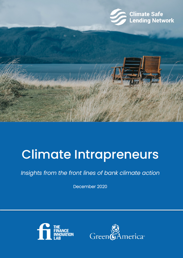 Climate Intrapreneurs Report Cover