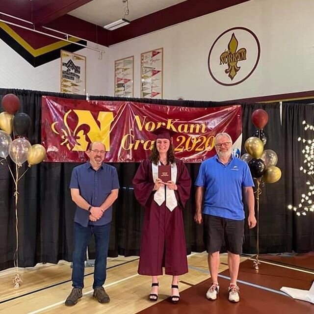 Congratulations to the Grads of 2020 ! 
My oldest daughter @andiegail graduating from #Norkam. 
A big shout out to all the amazing teachers out there that give more and go beyond . 
What you do makes a difference.  The impact on a student&rsquo;s lif