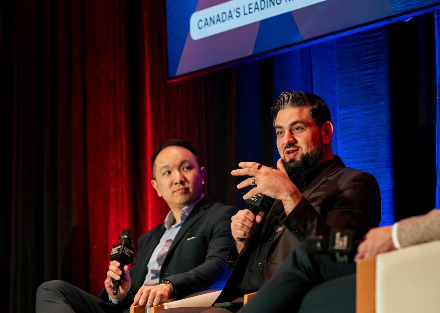 Sitting between cool people from Amazon and Snapchat on a panel. 

Sharing the takeaways in The Intersection newsletter on Friday. 
📧 You can join through the link in my bio. 

📷 Conference Media @javon.ca