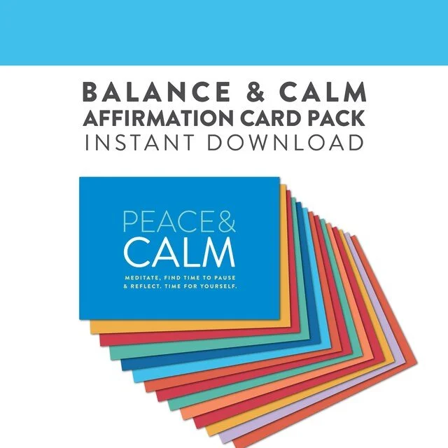 Balance &amp; Calm Card Pack