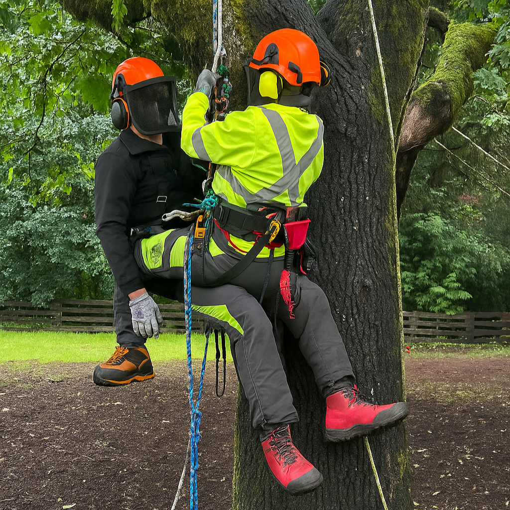 Professional Aerial Rescue Training for arborists covering emergency response, casualty extraction, and rope-based rescue techniques aligned with WorkSafeBC and ANSI Z133.