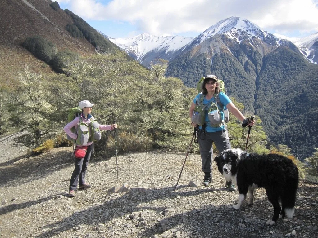 Heading back down already. This is Liz, Mum and me. Apparently it is their final training walk for the Old Ghost Road and their packs are heavy, but they didn’t want too long or hard a walk - something about training tapering off and rest days. Sounds complicated.
