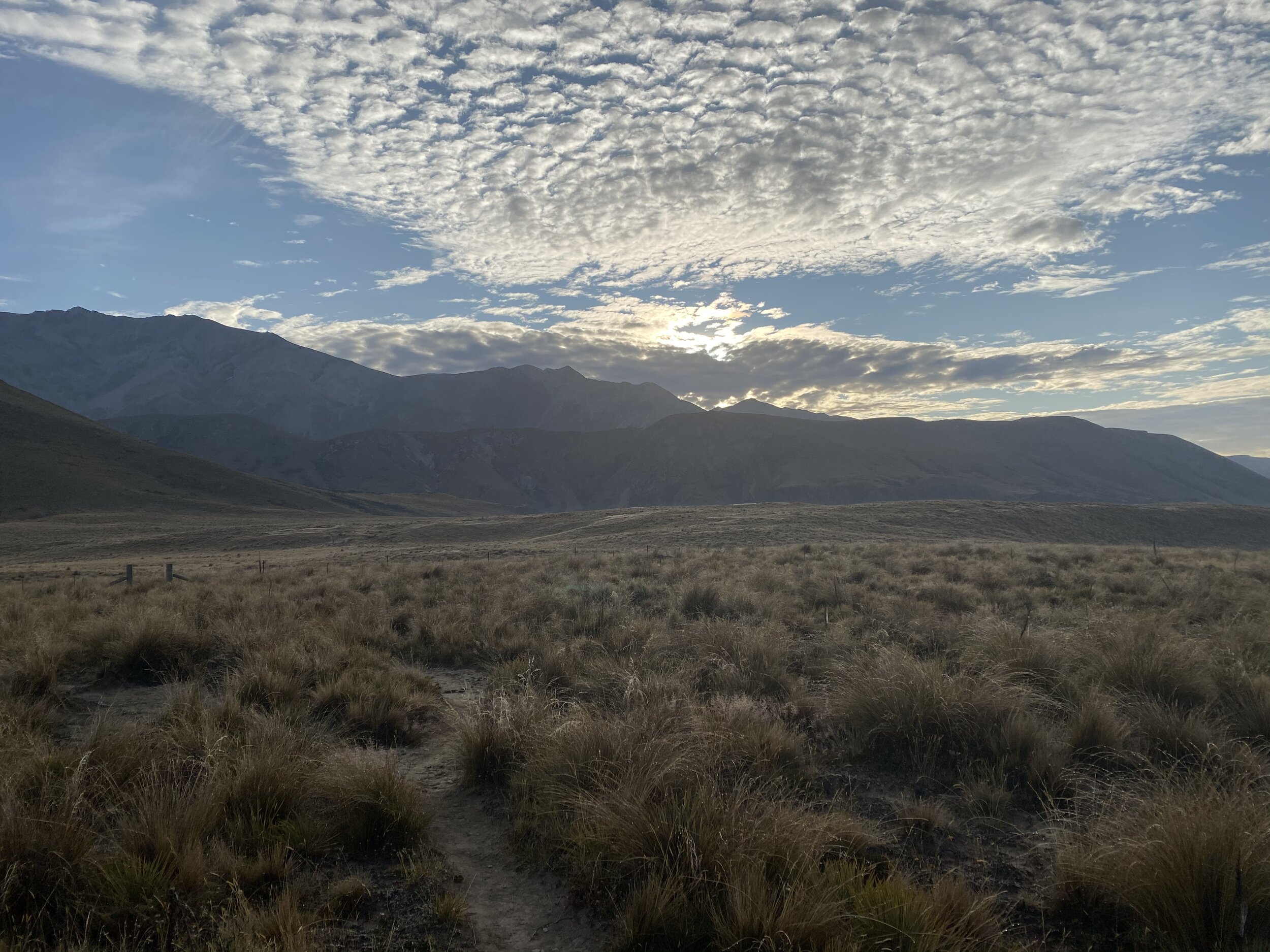 Looking back again - amazing clouds