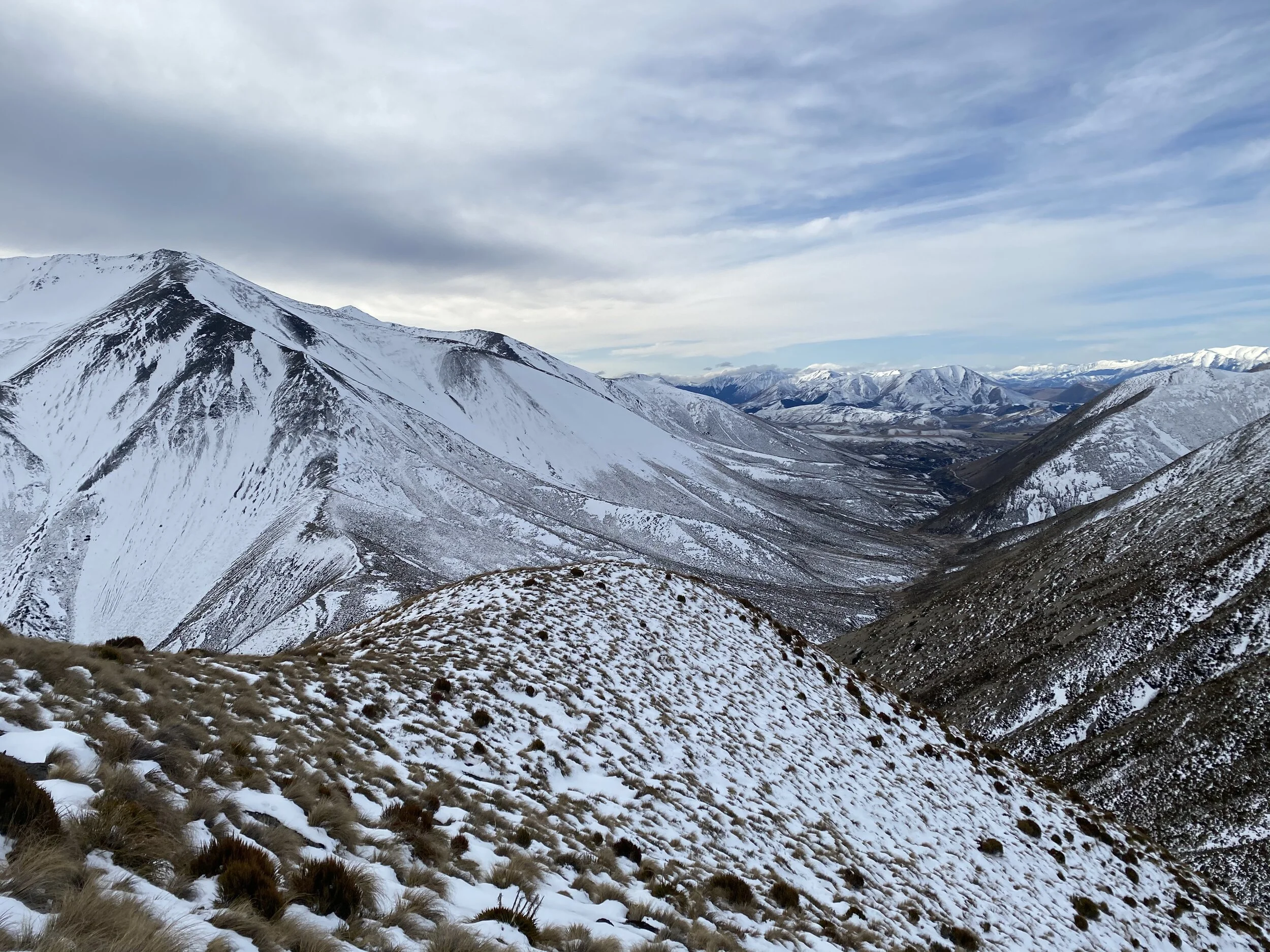 Views on the way down - looking back the way we’d walked in.