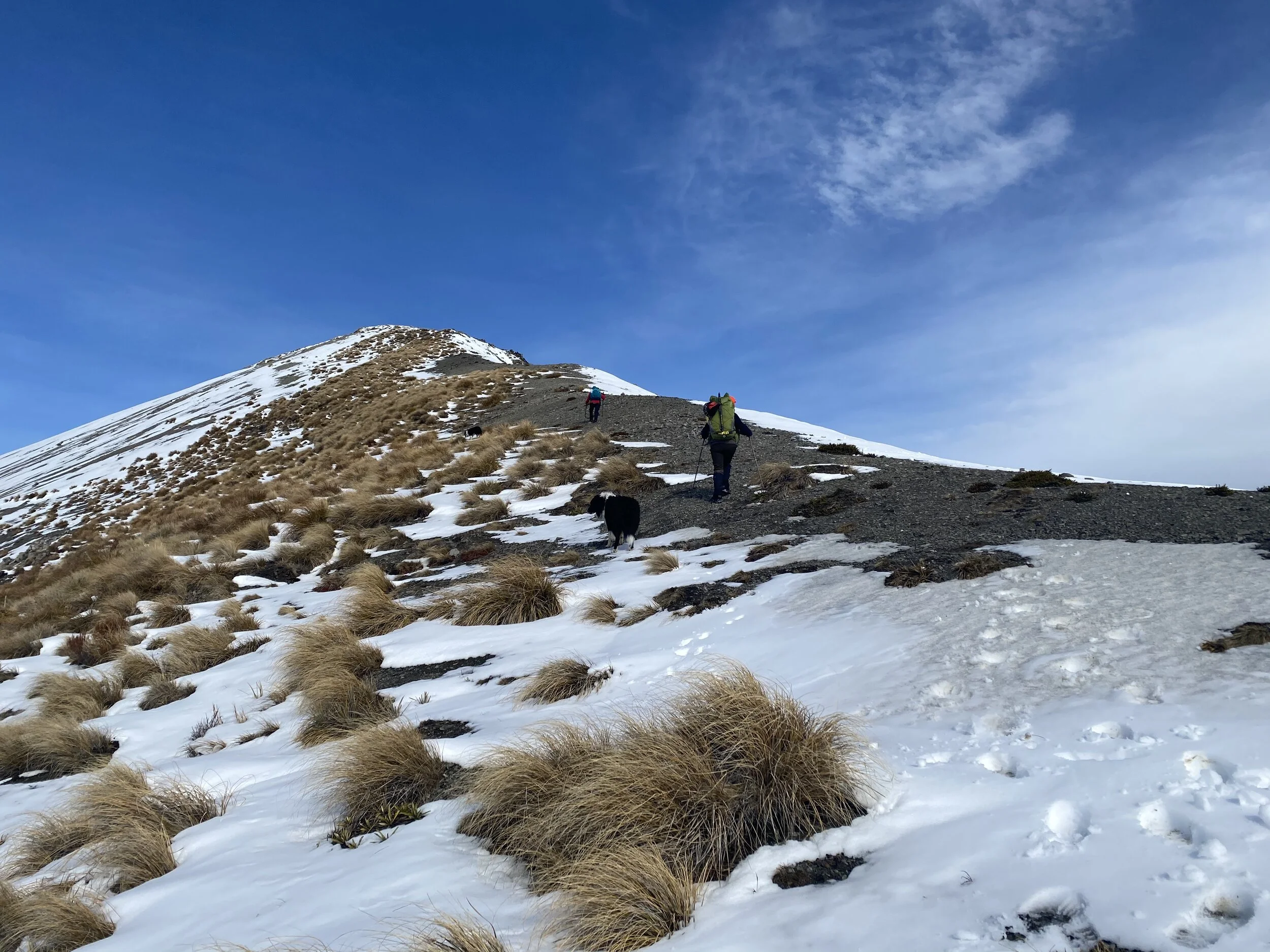 A very windy Red Hill