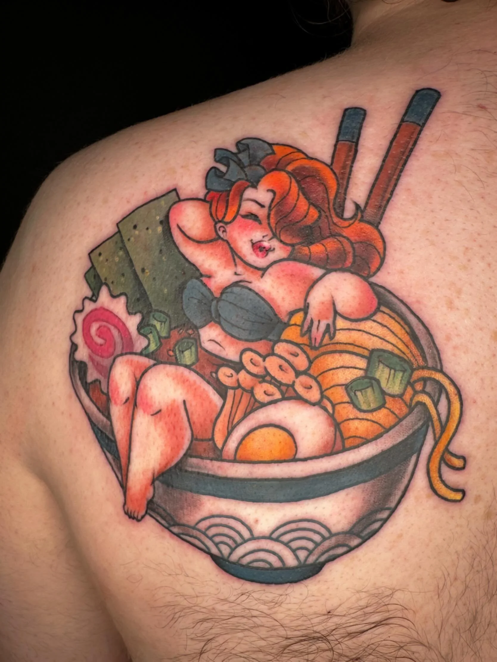 A bowl of ramen is not a bowl of ramen without sweet juicy protein!
Done at @@rabbitrabbitedmonton 
💌BOOKING ALWAYS OPEN💌 
Currently booking MONTREAL: October, November, December
DM &bull; EMAIL &bull; FORM 
🪬Link in bio to see all my flashs🪬 
💘