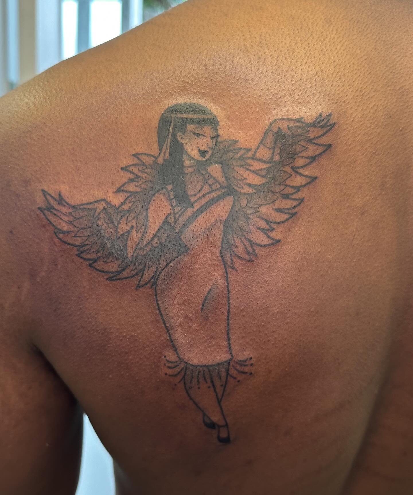 What if the Goddess Isis was a flapper girl? Thank again Kendall!
📍@opheliatatouage 
💌BOOKING ALWAYS OPEN💌 
Currently booking :  MAY &bull; JUNE &bull; JULY
DM &bull; EMAIL &bull; FORM 
🪬Link in bio to see all my flashs🪬 
💘Comment, like and sha