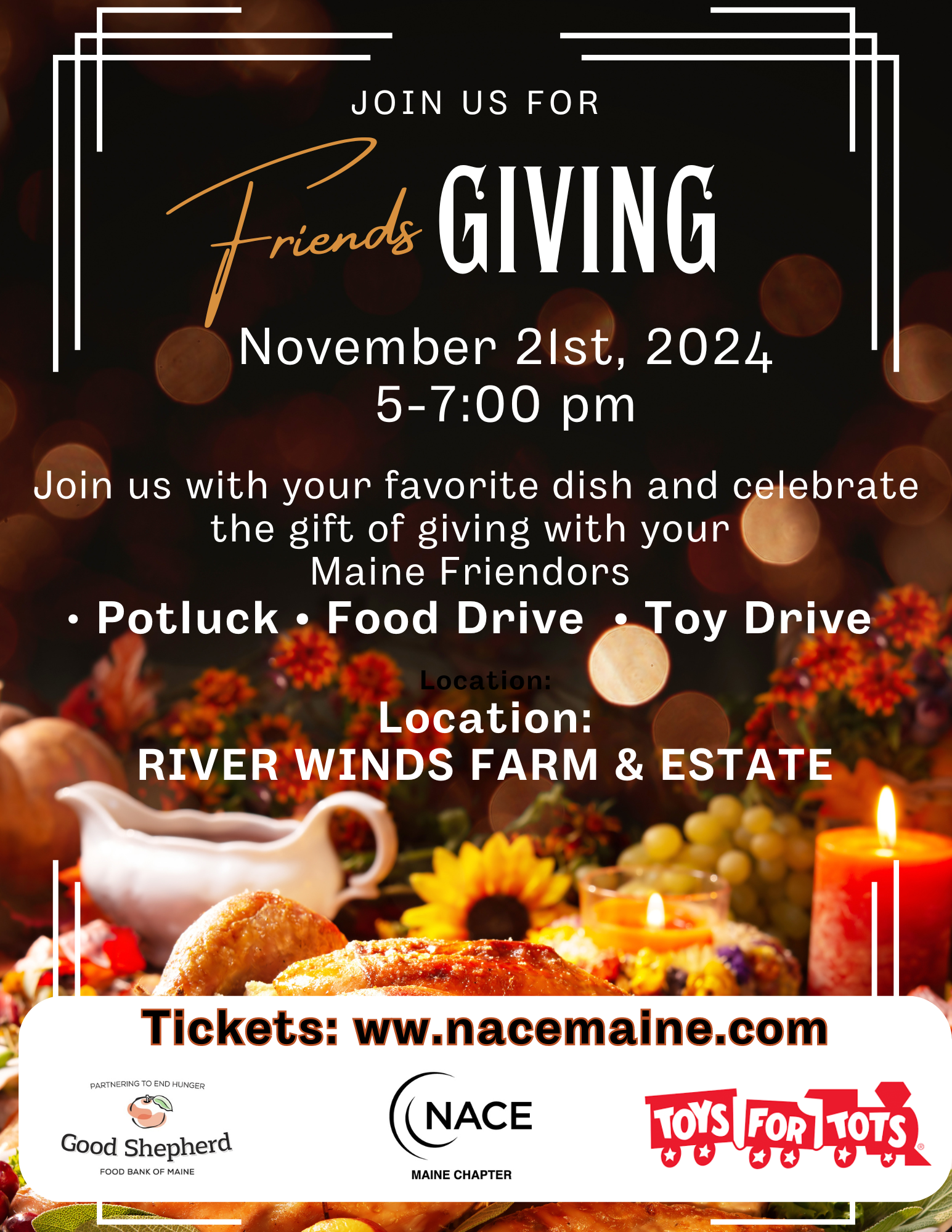 NACE Maine Annual Friendsgiving Event!