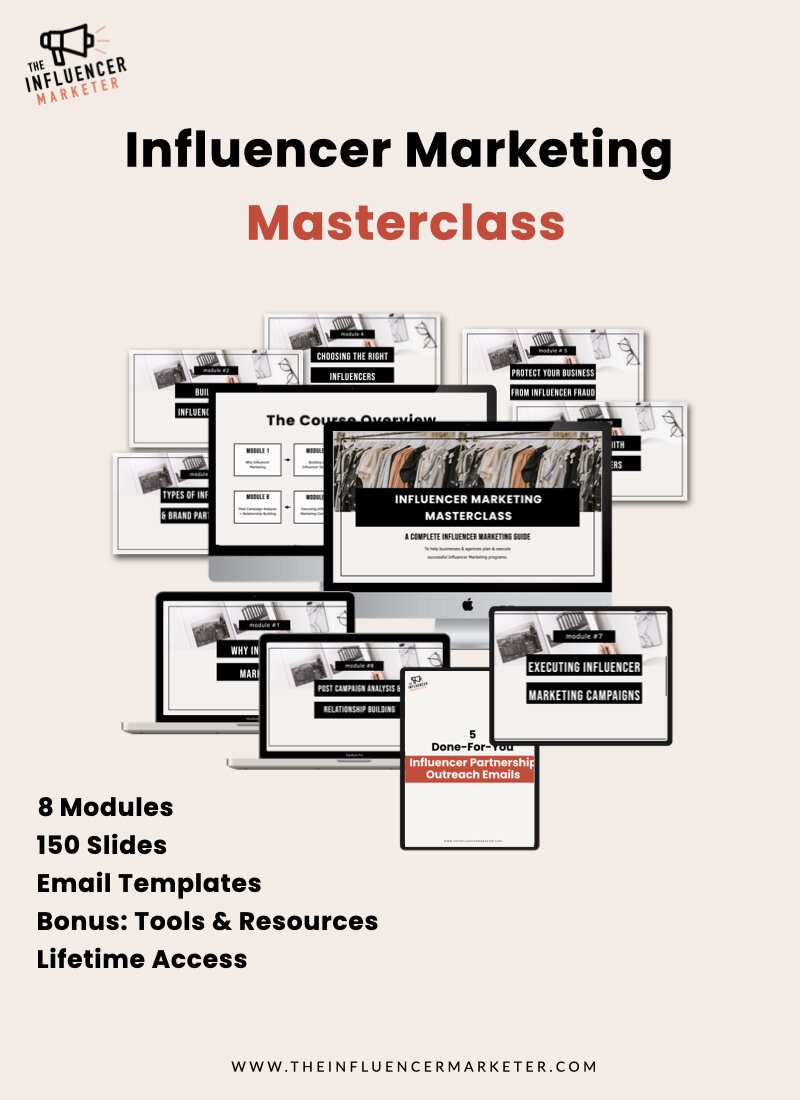 Influencer Marketing Mastercourse