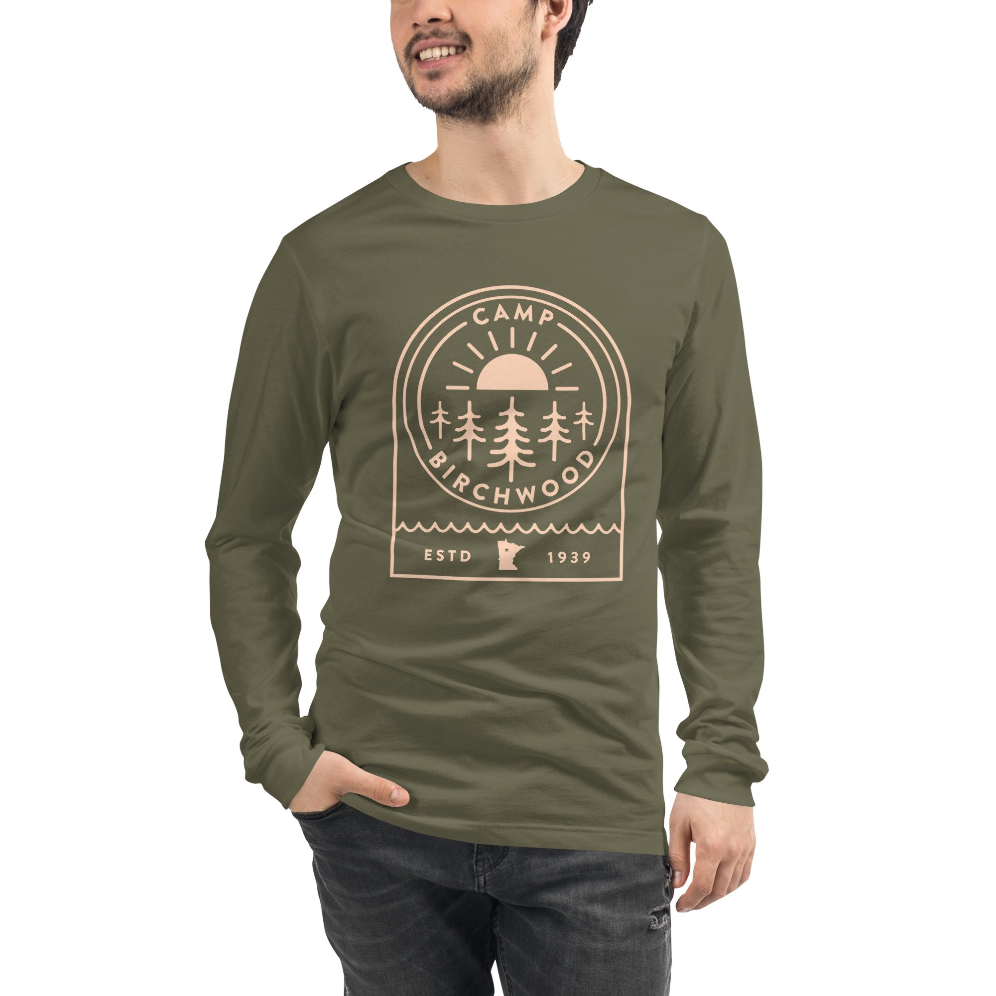 Unisex Long Sleeve Tee — Camp Birchwood