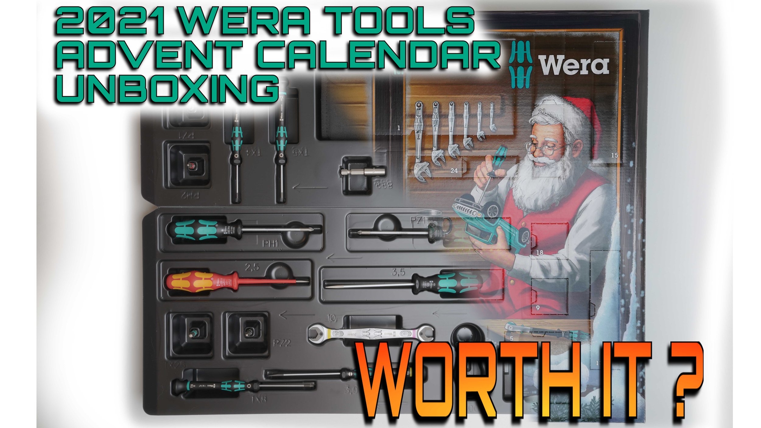 BK MAKES: 2021 Wera Tools Advent Calendar Unboxing