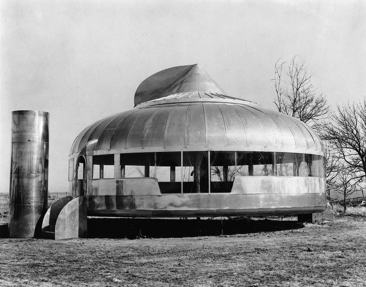 1945_BuckminsterFuller_DymaxionHouse_Wichita_KS_US