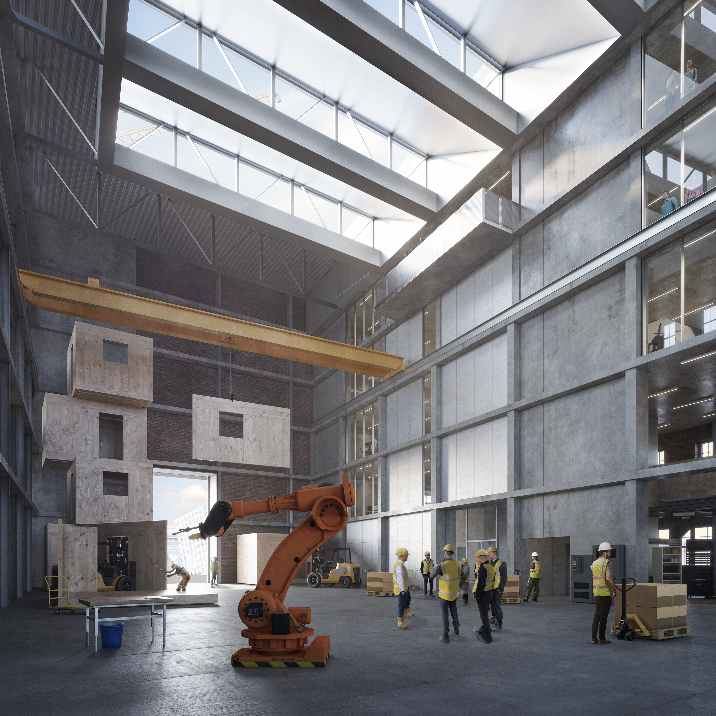 Gateway South, Prototyping Building