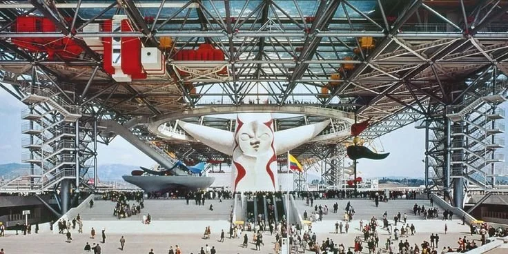 1970_KenzoTange_BigRoofExpo70_Osaka_JP