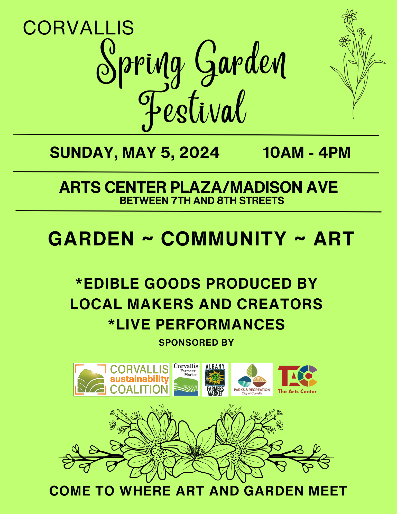 Corvallis Spring Garden Festival