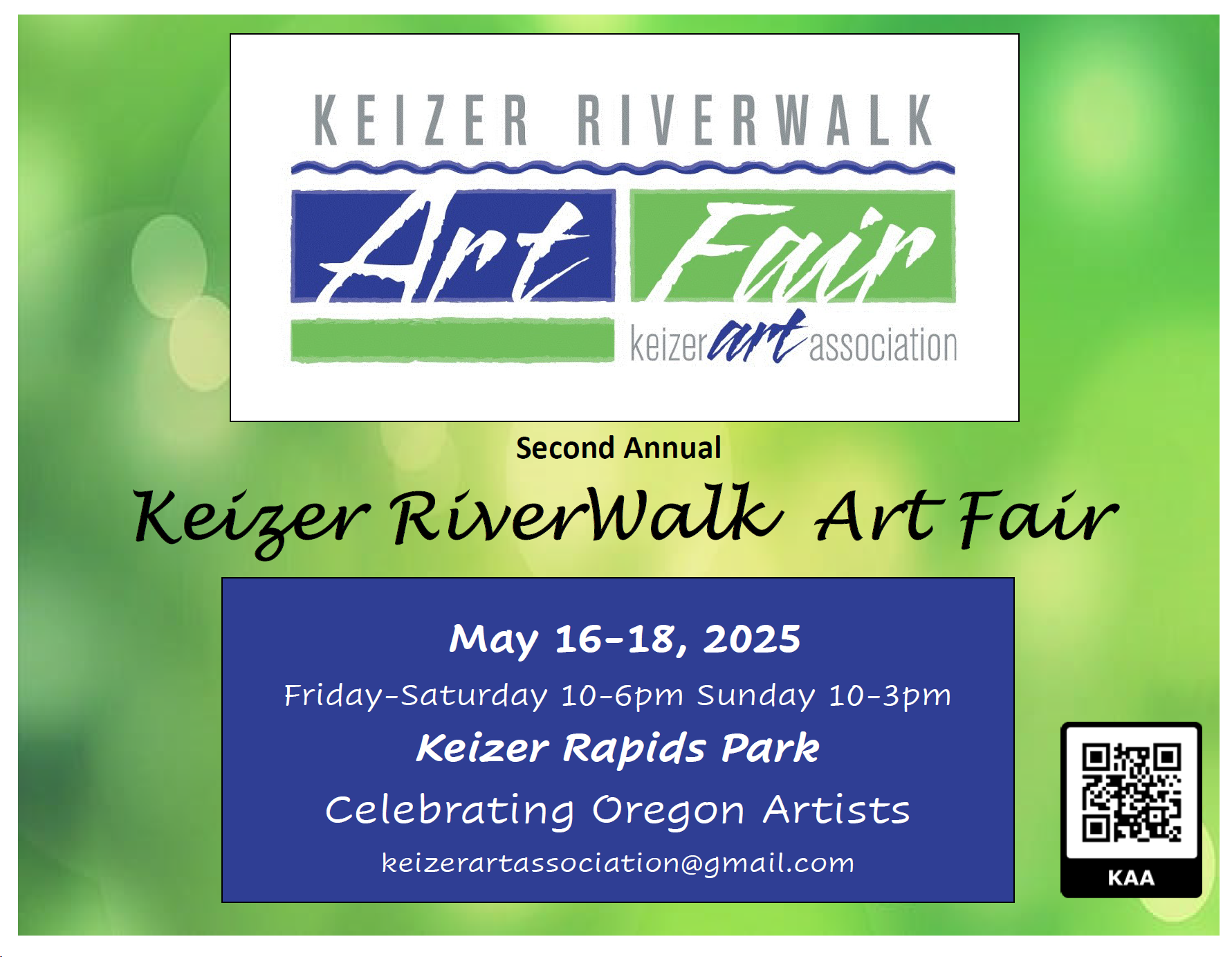 Keizer River Walk Art Fair