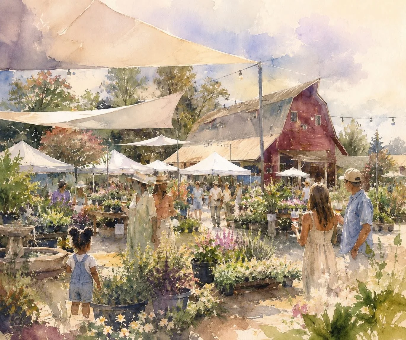 Art and Wine in the Garden