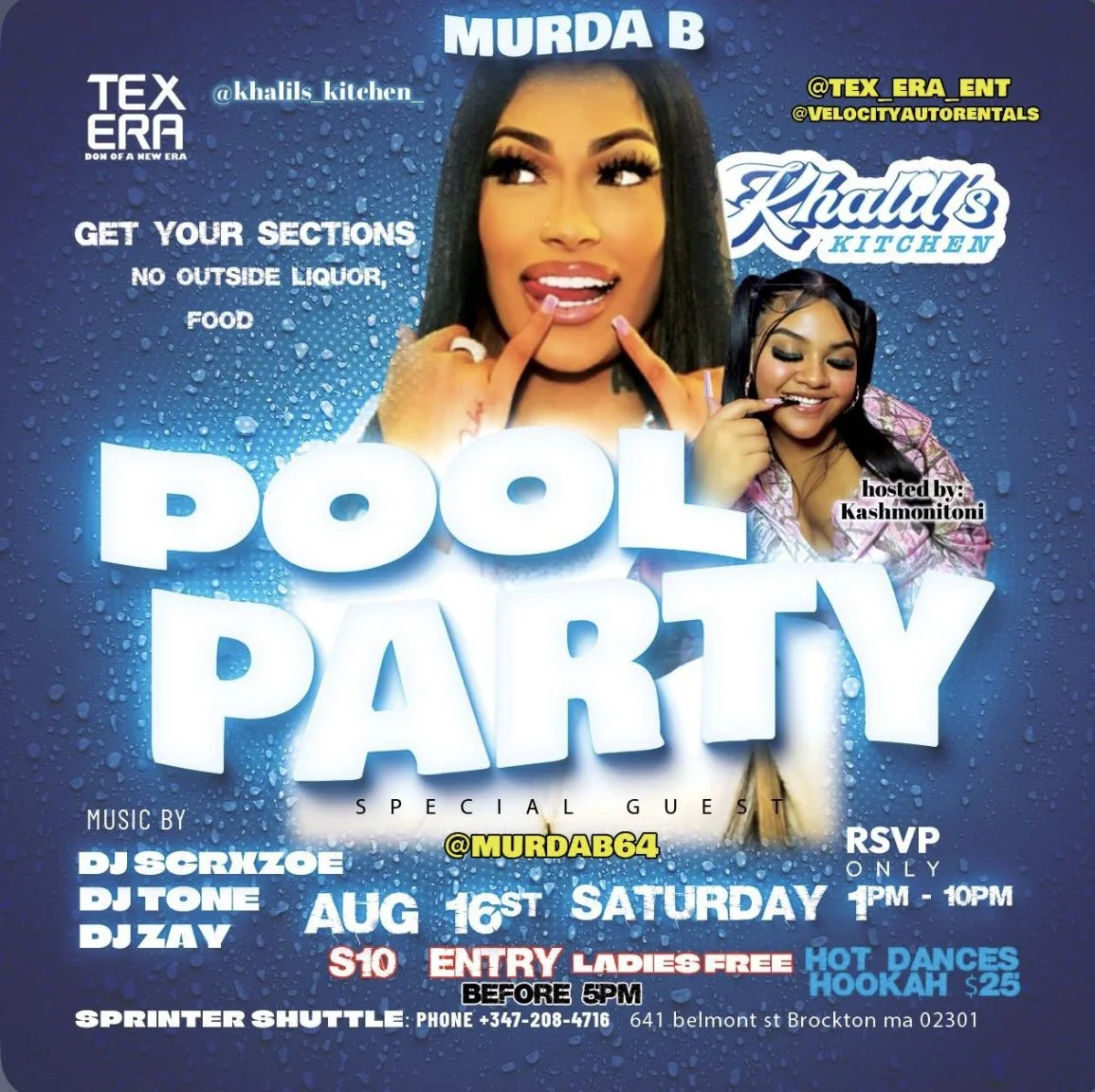 TEX ERA POOL PARTY