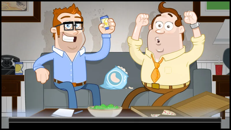 Original Sketch and Render of the Series 