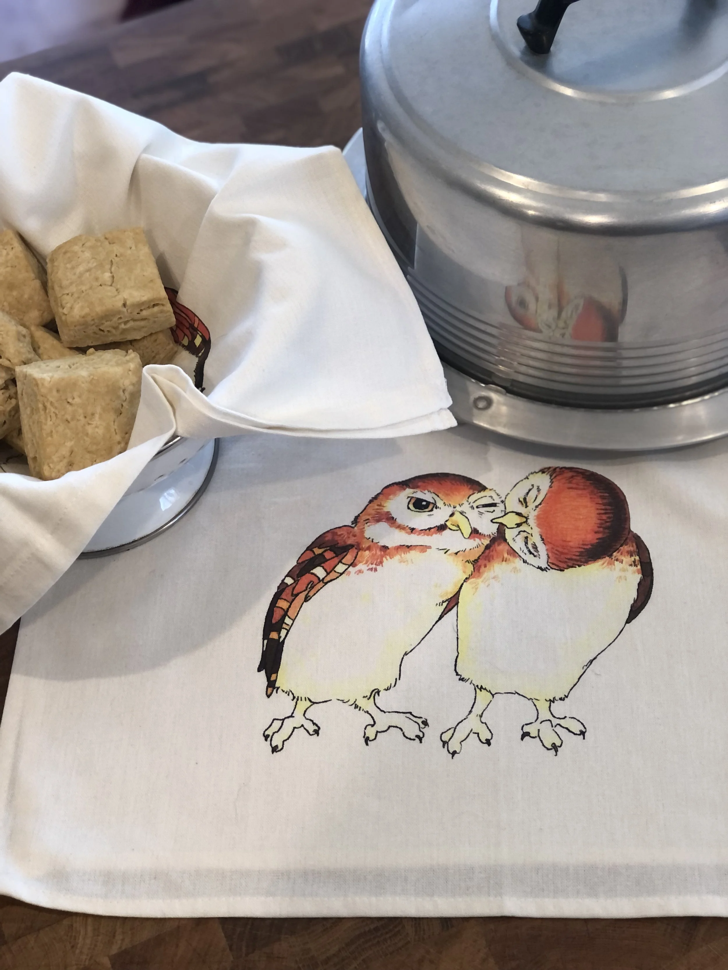 Owl Tea Towels