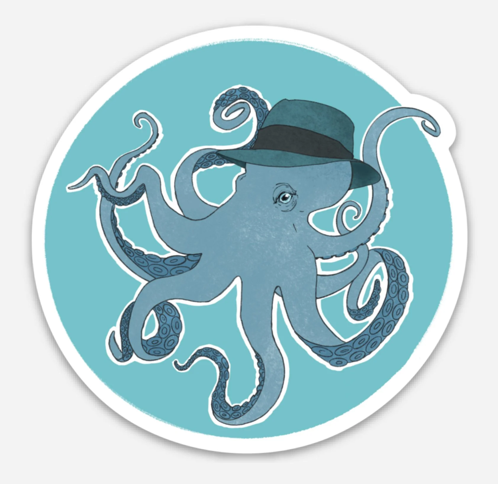Dapper Octopus sticker