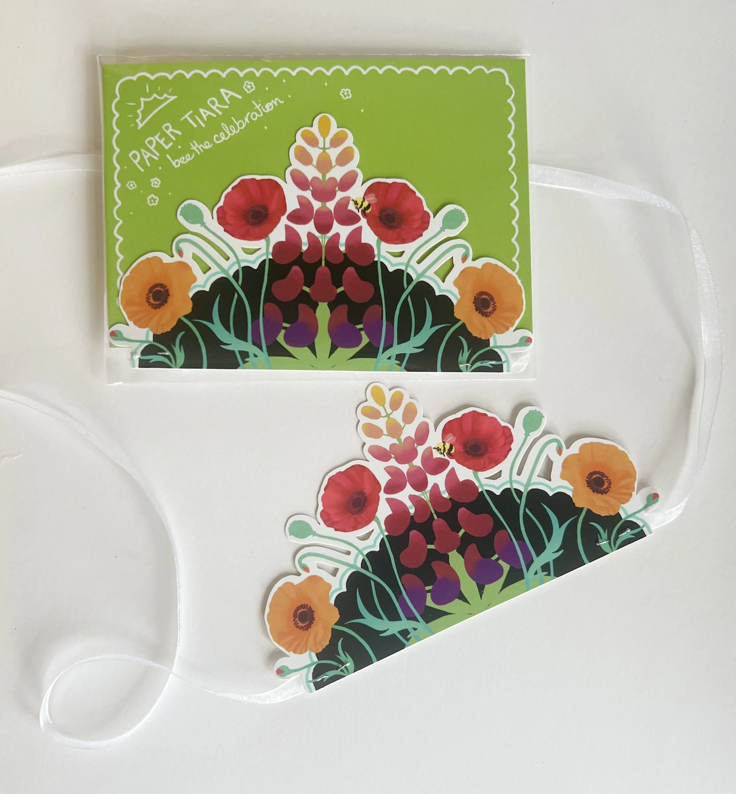 Garden Paper Tiara