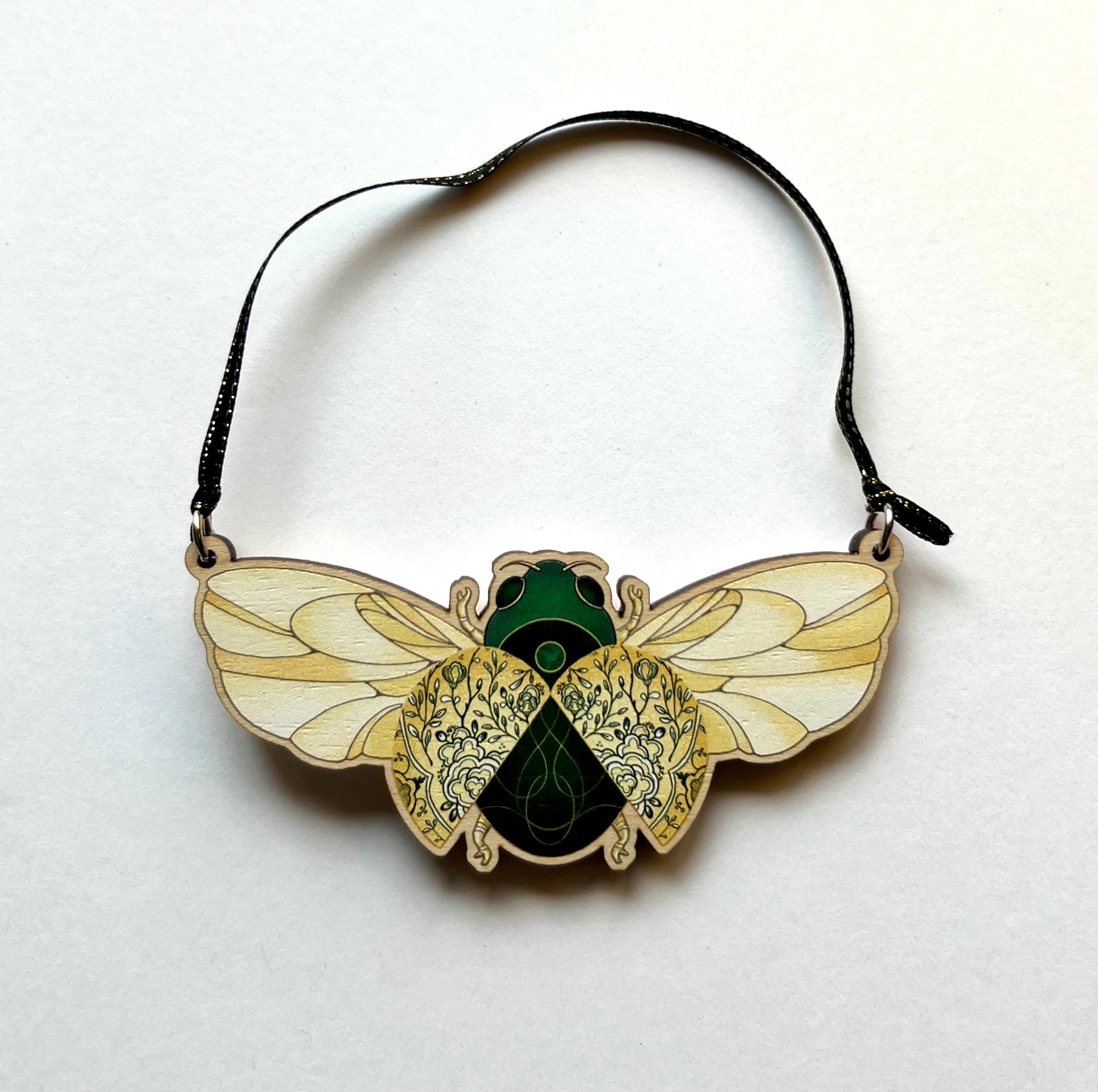 Deco Beetle Ornament