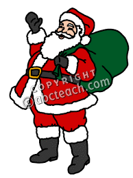 Santa comes to town