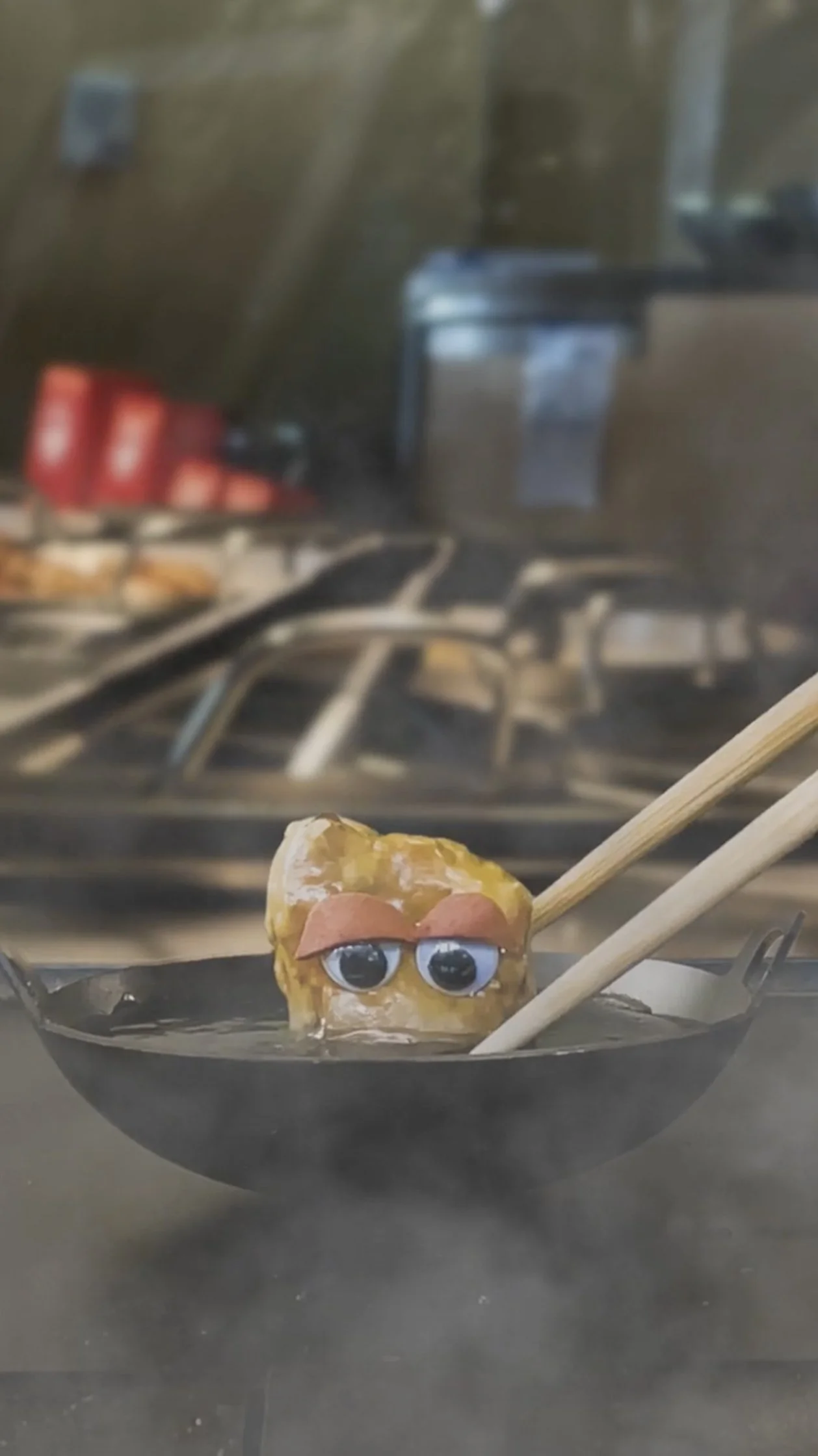  We pampered the little guy. 