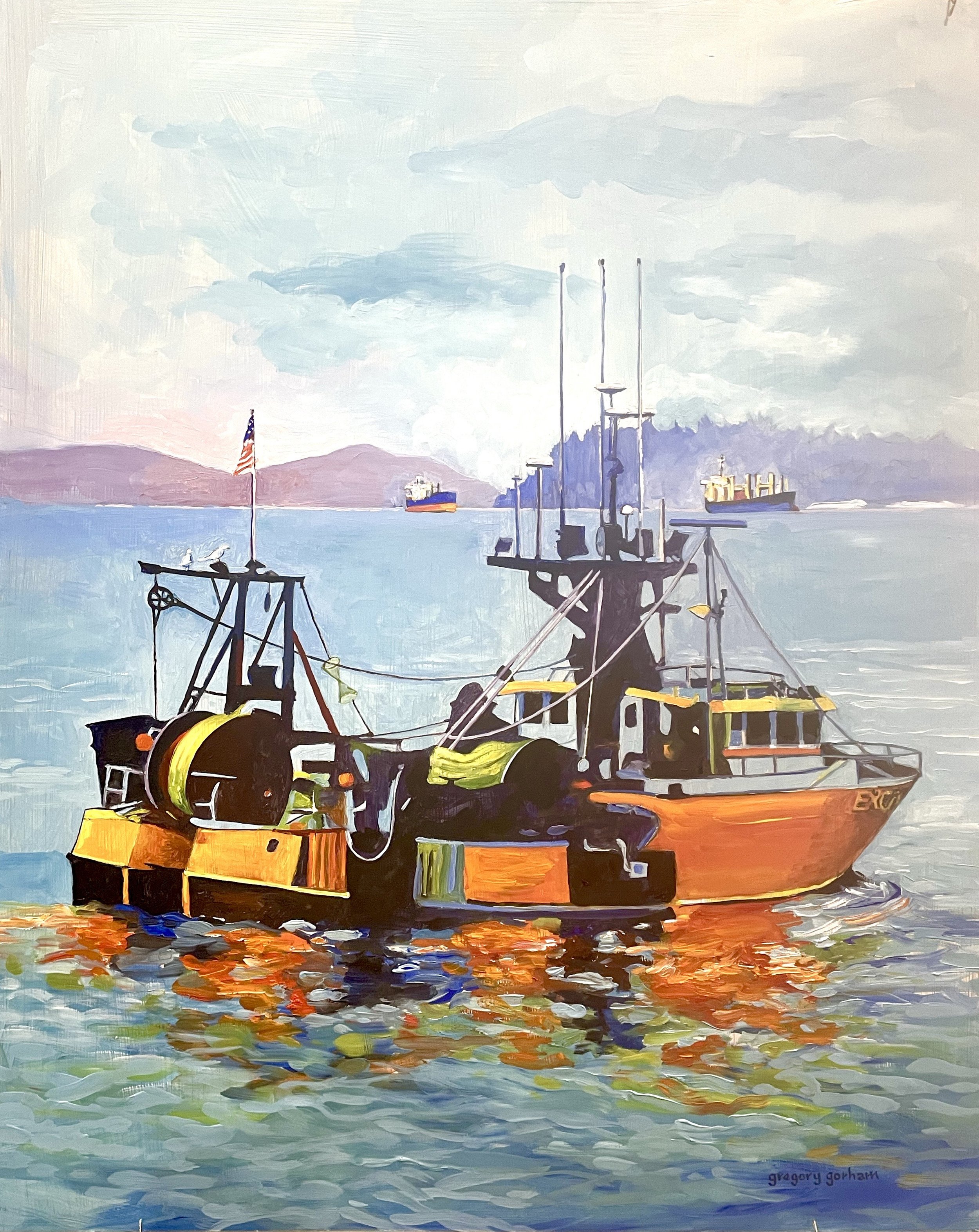 Excalibur Oil on board 22 x28 $1400