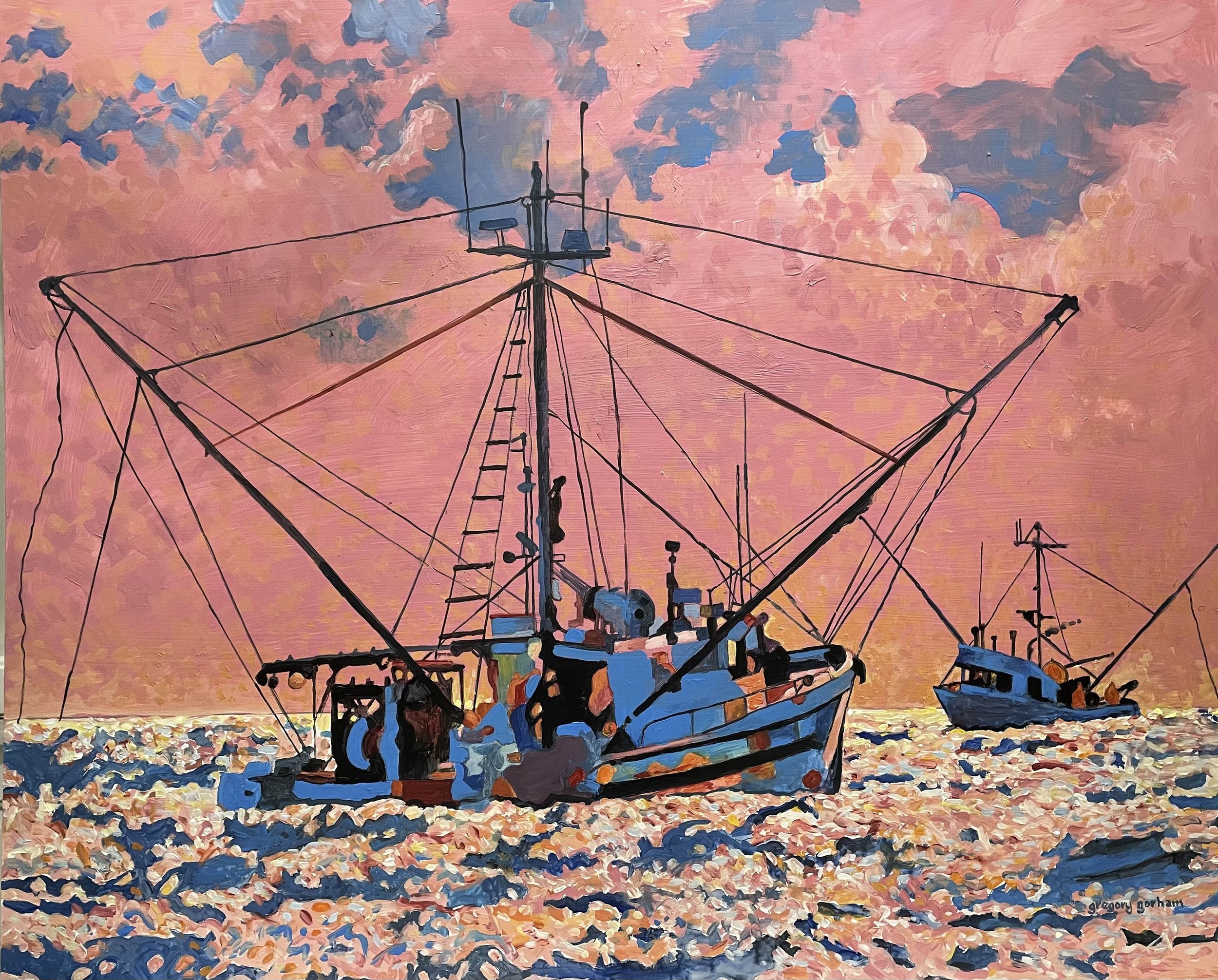 Salmon Trollers 24x36 $1500