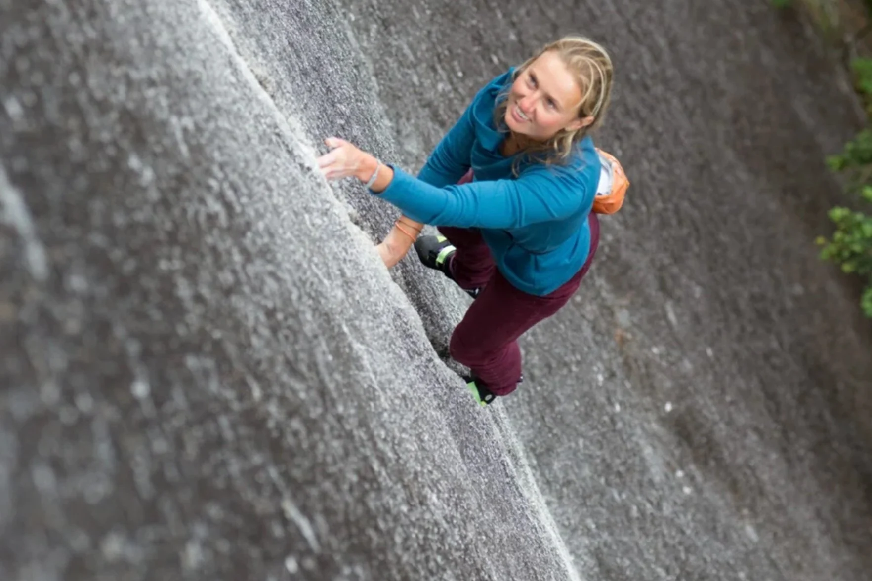 Brette Harrington, Leading Rock and Alpine Soloist, Prolific New Router