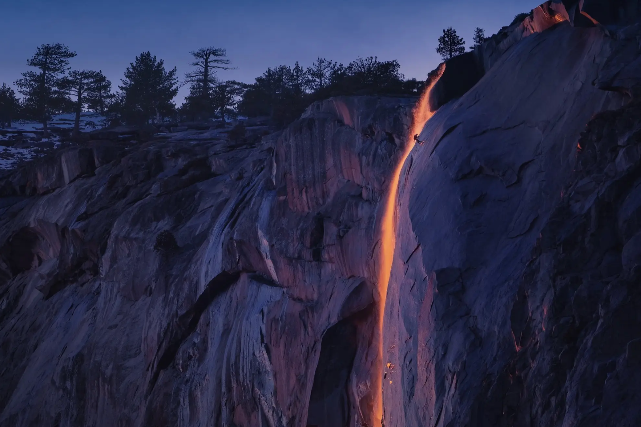 Nature Has Other Plans for Yosemite’s Famous Firefall Phenomenon