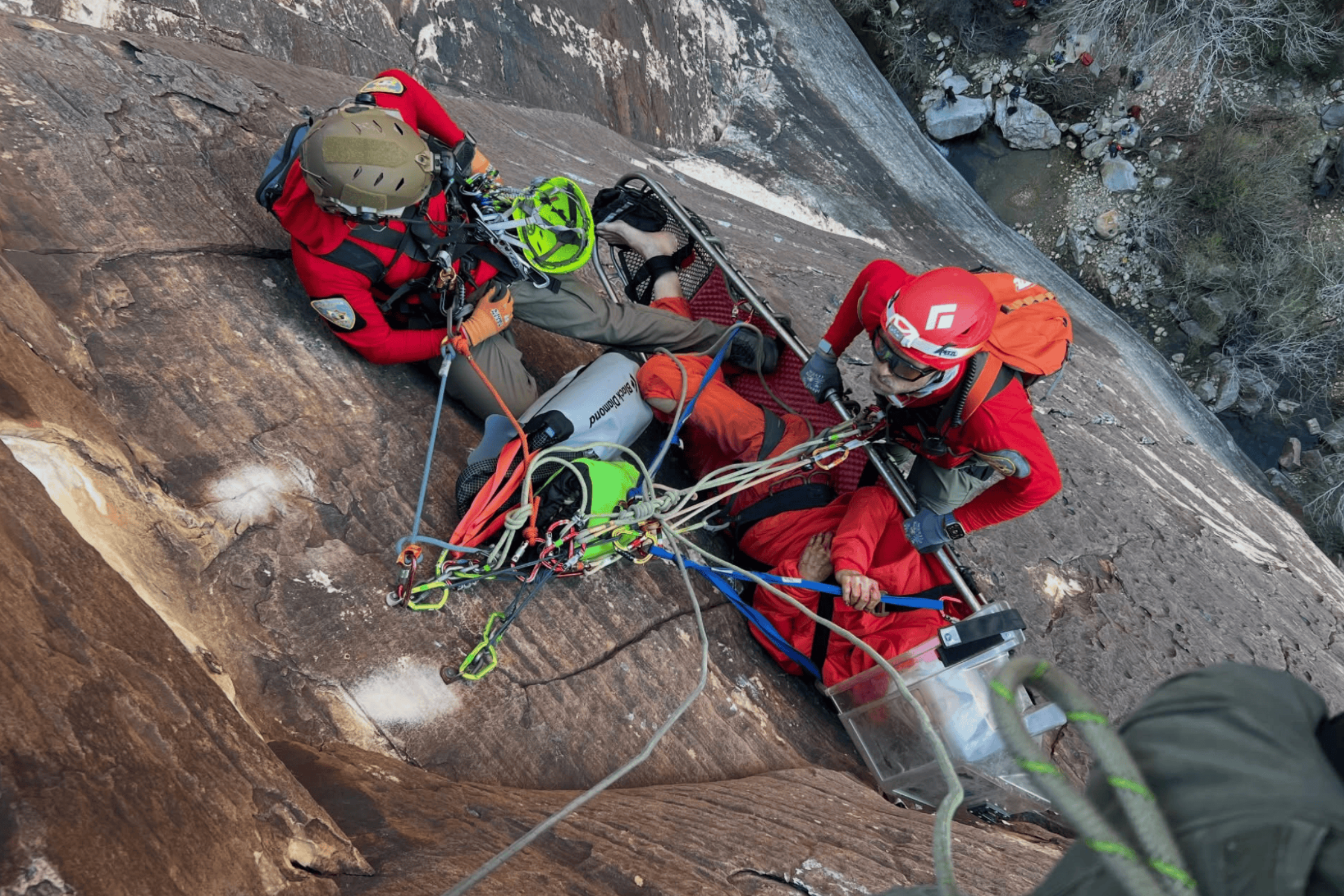 A Bizarre Gear Failure Led to a Giant Headfirst Whipper in Red Rocks. Here’s How the Climber Survived.